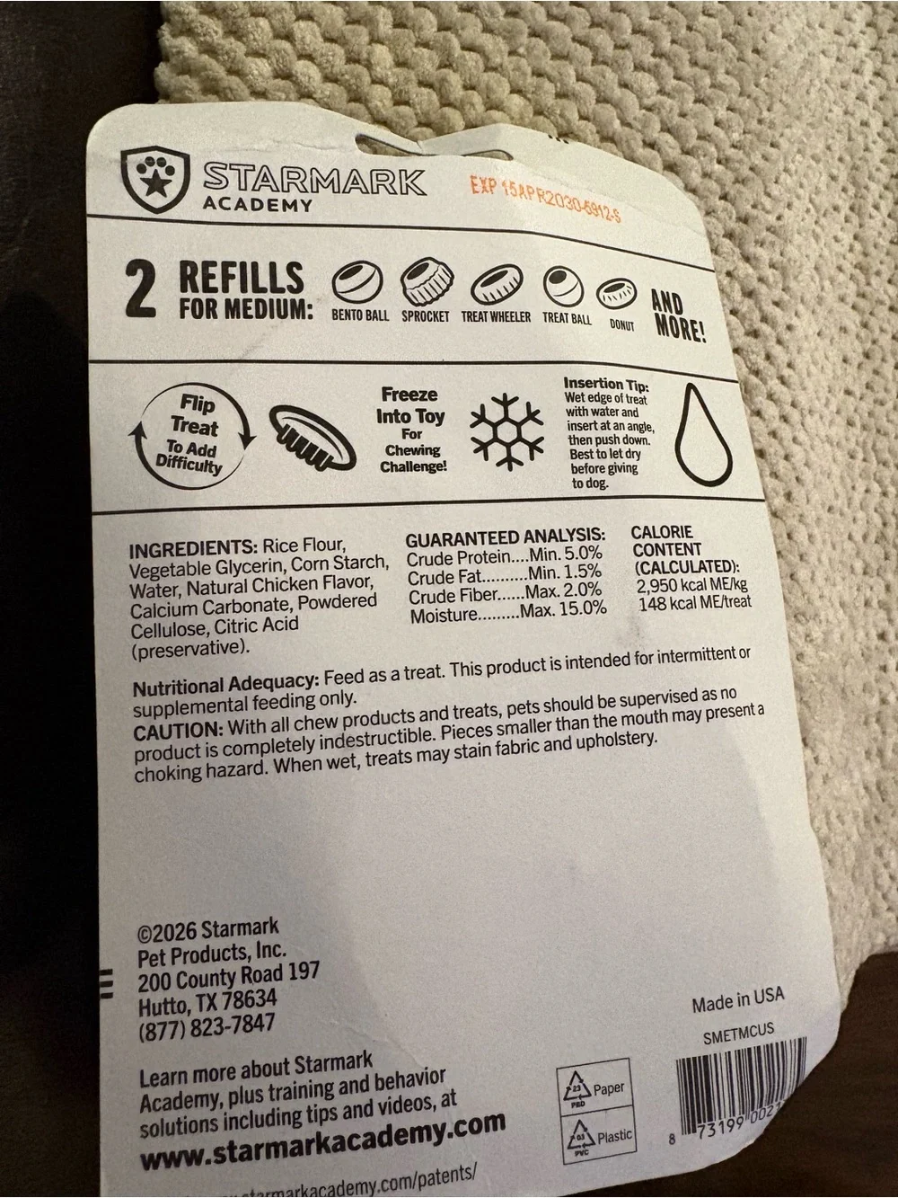 Brown Dental Chews - Chicken Flavor (Medium)